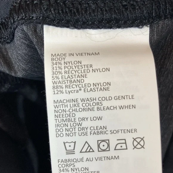 🐲💙PrAna Summit Charcoal Grey Short Fit Pants - Picture 5 of 12